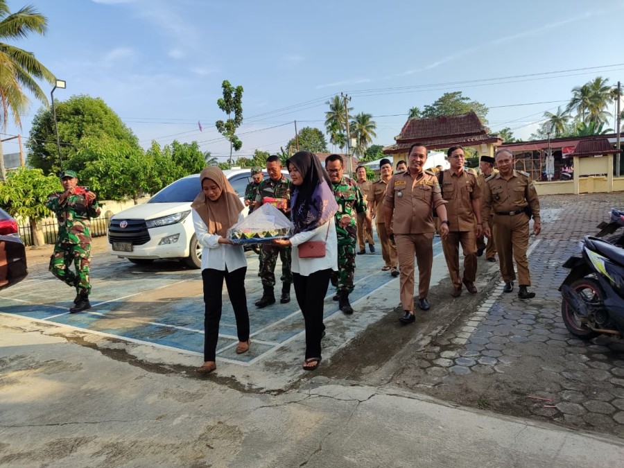 Camat Bersama Danramil Geruduk Polsek Megang Sakti