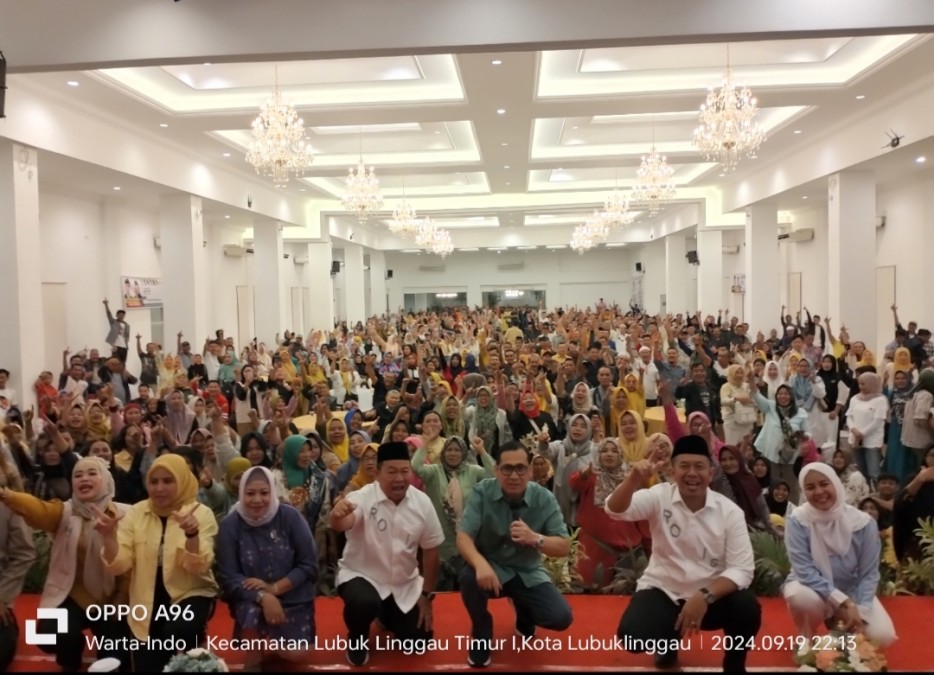 Meledak! Ribuan Warga Musi Raya Deklarasikan Dukungan ke ROIS