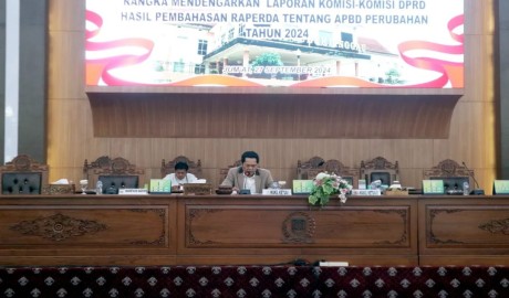 DPRD Kota Lubuklinggau Gelar Paripurna Internal untuk Mendengarkan Laporan Komisi Terkait APBD Perubahan 2024