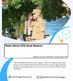 Wali Kota Minta OPD Buat Medsos