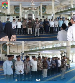 Wako Lepas Kafilah Lubuk Linggau Mengikuti STQH XXVIII Tingkat Provinsi Sumsel