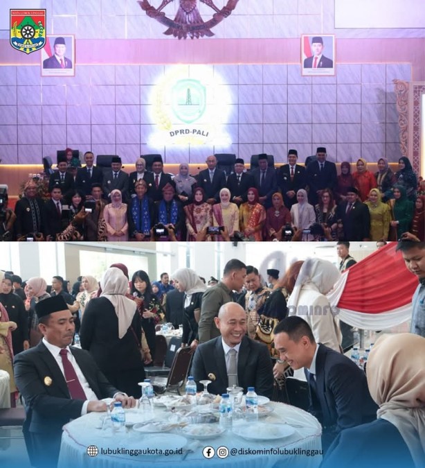 WaKo Lubuk Linggau Hadiri HUT ke-12 Kabupaten PALI