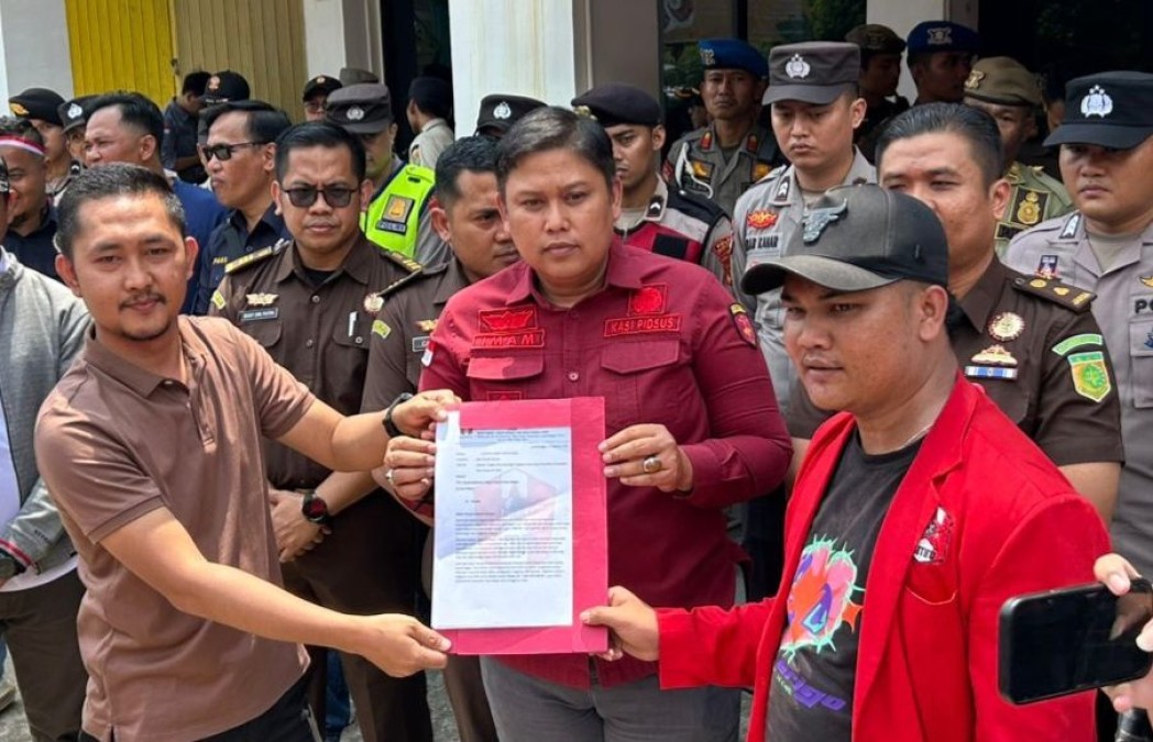 Kejari Musi Rawas Merespon Baik Laporan Yang Disampaikan pada Aksi Solidaritas Jurnalis.