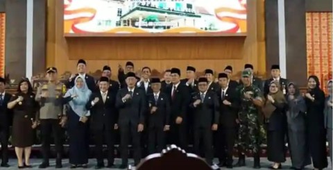 Wali Kota Lubuk Linggau Sampaikan Visi Misi Pemerintahannya Hingga Lima Tahun Kedepan.