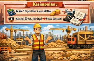 Proyek Sisa 2025 di Lubuklinggau: Denda Berjalan atau Pembiaran Berlanjut