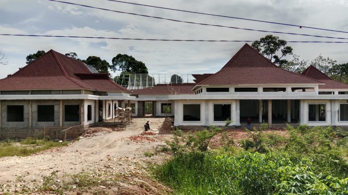 Gedung Perpustakaan Musi Rawas Utara Diperkirakan Mangkrak, Ada Potensi Negara Rugi Rp 2 Miliar Lebih Kata BPK