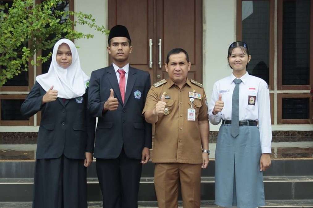 Wako Apresiasi Pelajar Kota Lubuklinggau Terpilih Menjadi Paskibraka Tingkat Nasional dan Provinsi
