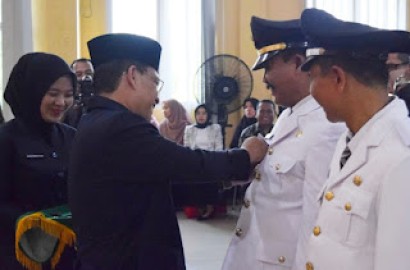 Bupati Muratara Lantik 27 Pejabat PPT Baru