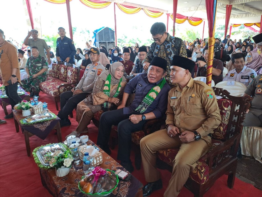 Gubernur Sumsel Kunker ke Desa Sukaraya Tinjau Ponpes Baitul Huda