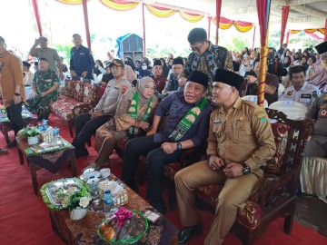 Gubernur Sumsel Kunker ke Desa Sukaraya Tinjau Ponpes Baitul Huda