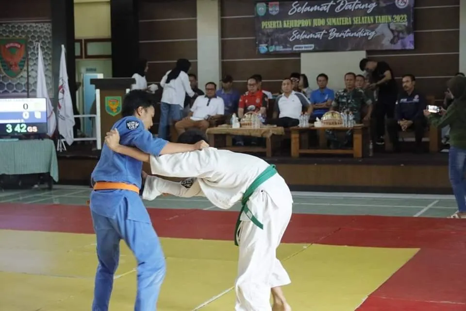 Walikota Buka Kejurprov Judo Sumsel II