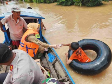 Bupati Musi Rawas Tinjau Kondisi Korban Banjir