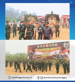 Pj Wako Hadiri Penutupan TMMD Reguler Ke 118 Kodim 0406 Lubuklinggau