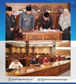 DPRD Sahkan Raperda Usulan Pemkot Lubuklinggau Menjadi Perda
