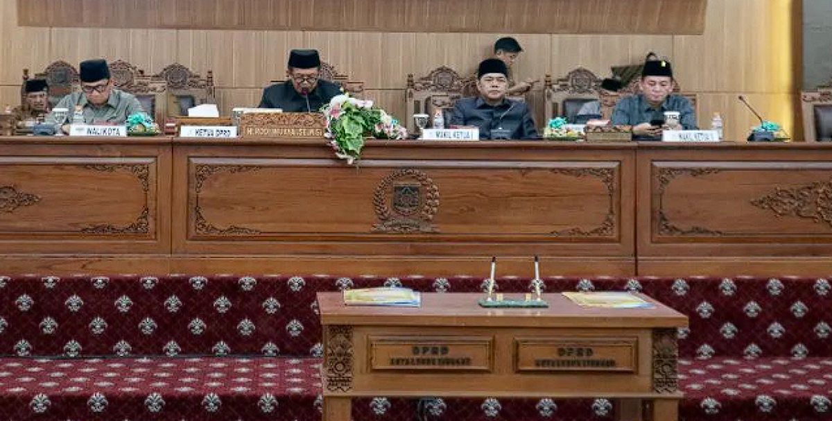 Rapat Paripurna DPRD Kota Lubuklinggau Bahas APBD Perubahan Tahun 2023 dan Penandatanganan Persetujuan Bersama